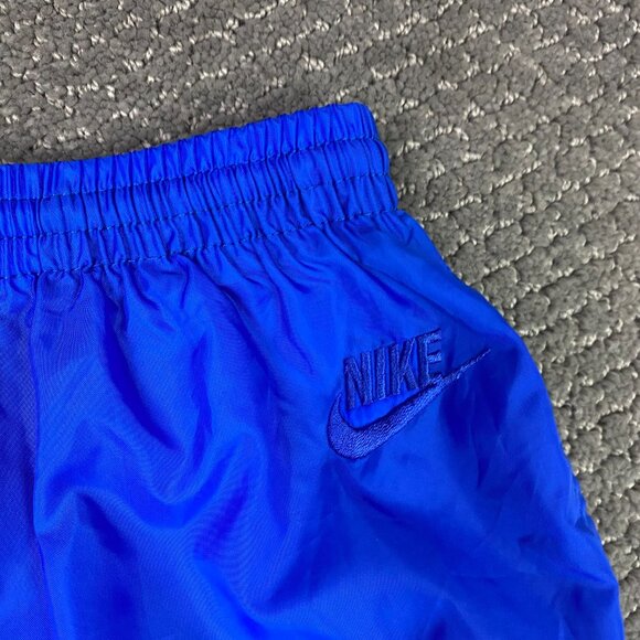 Vintage 90s Nike Gray Tag Windbreaker Pants Men's XL Fit Like Medium Nylon Blue - Picture 5 of 16